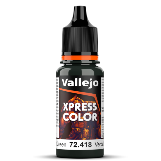 Vallejo Game Color 72.418 Lizard Green Xpress Color, 18 ml